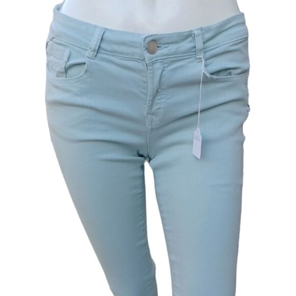 662642....Zara Core Denim Ankle Crop Jeans Size 6, W26" 26"Inseam 7"Rise - Picture 1 of 6